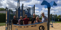 Visite des parties prenante au parc Éric-Messier